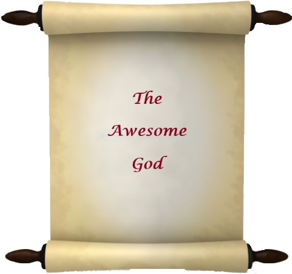 Awesome God